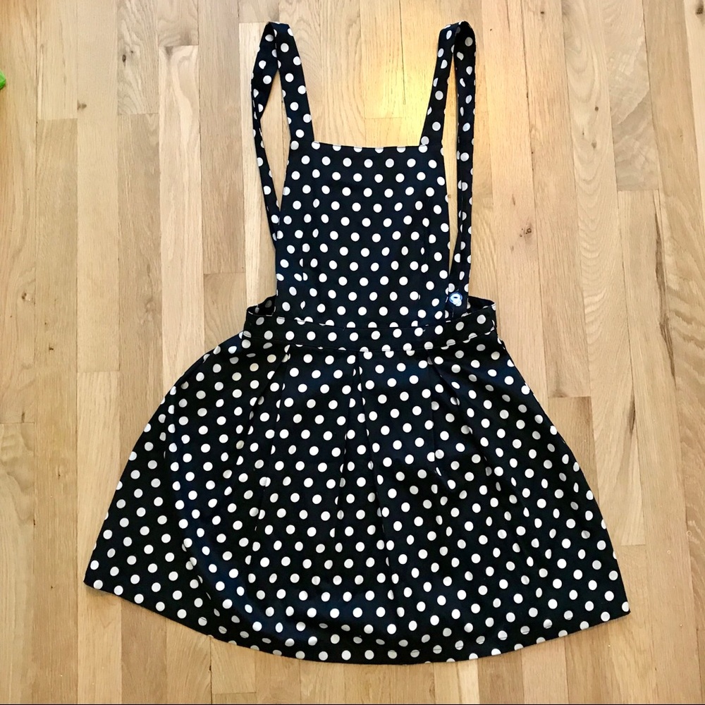 Polka dot skirt jumper